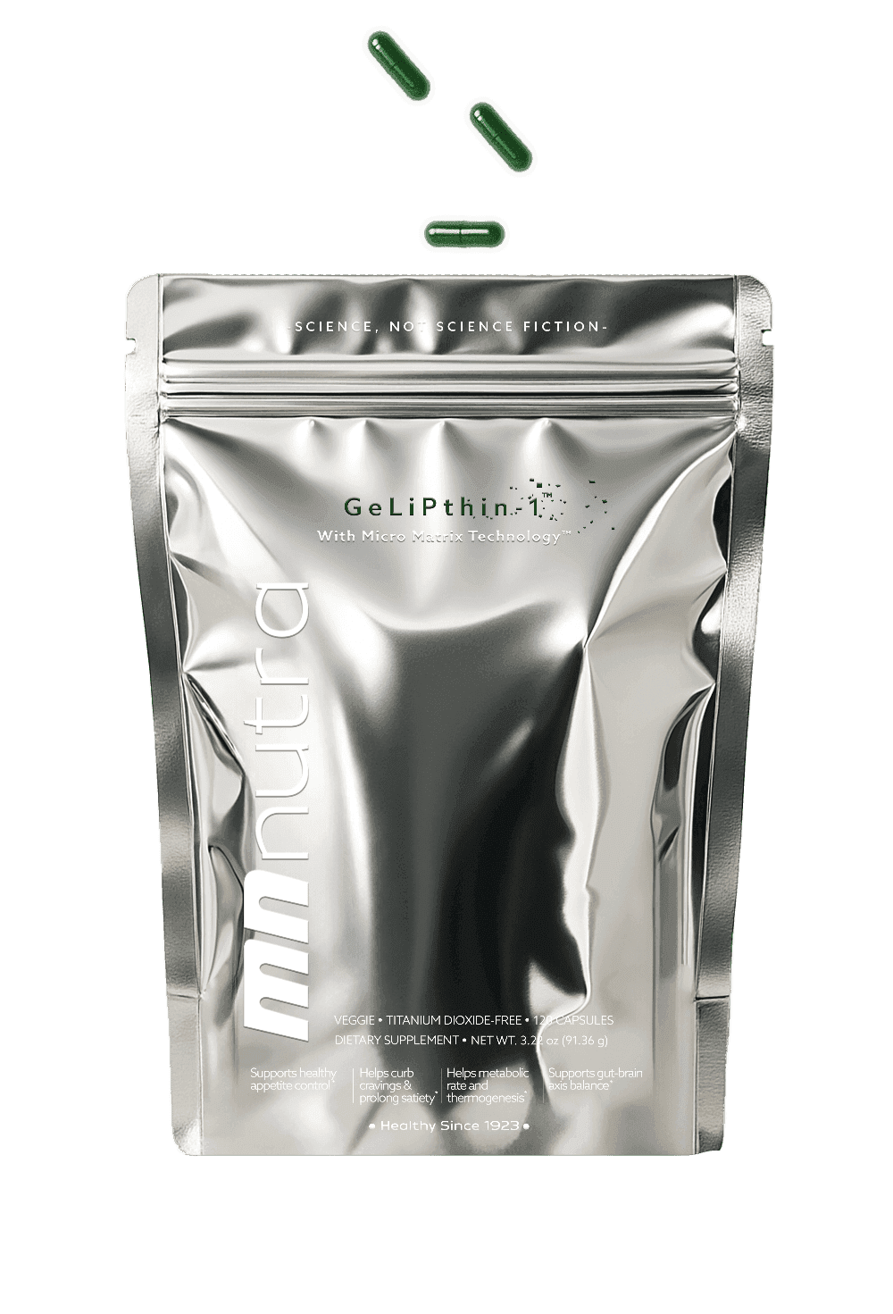 GeLiPthin-1 pouch, front
